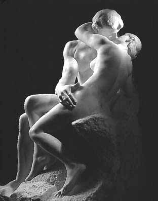 François Auguste René Rodin, El beso.